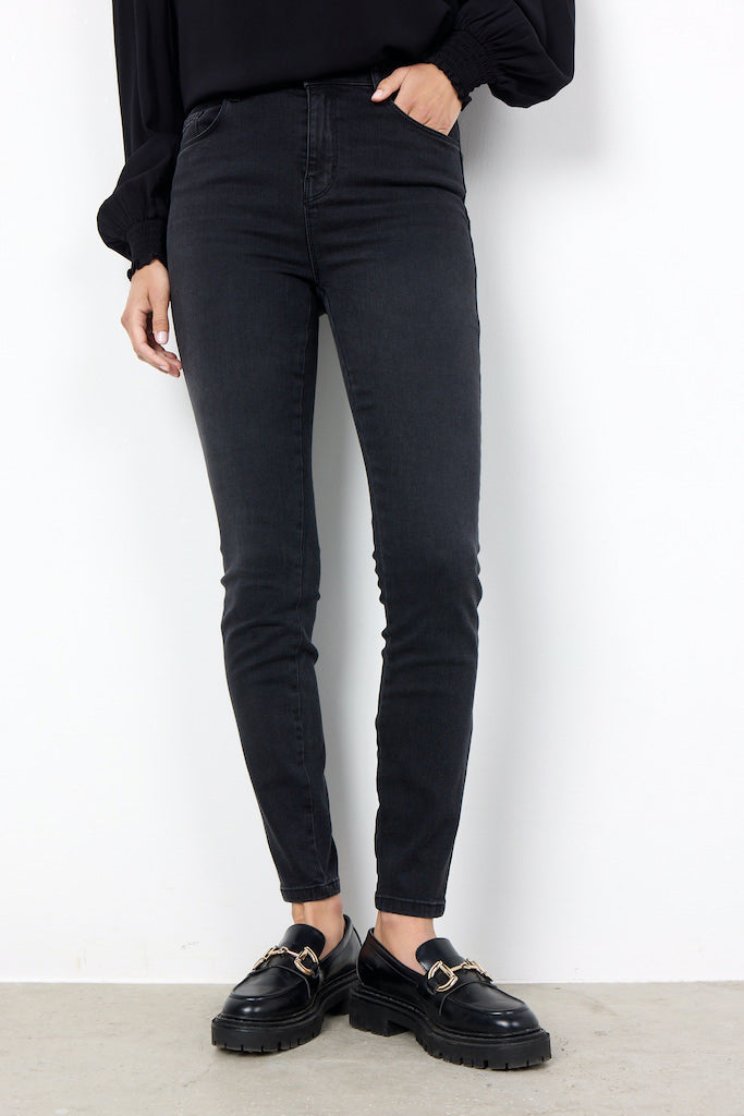 Damen-Hose, Stretchig, Polyester für Alltag und Freizeit-3