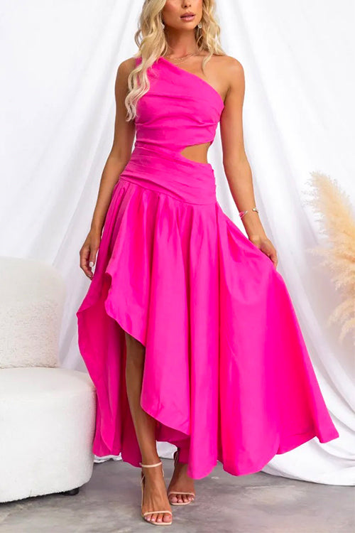 Damen-Maxikleid, ausgeschnittene Schulterpartie, aus Baumwolle und Polyester, -, langes Kleid, für Sommer-1