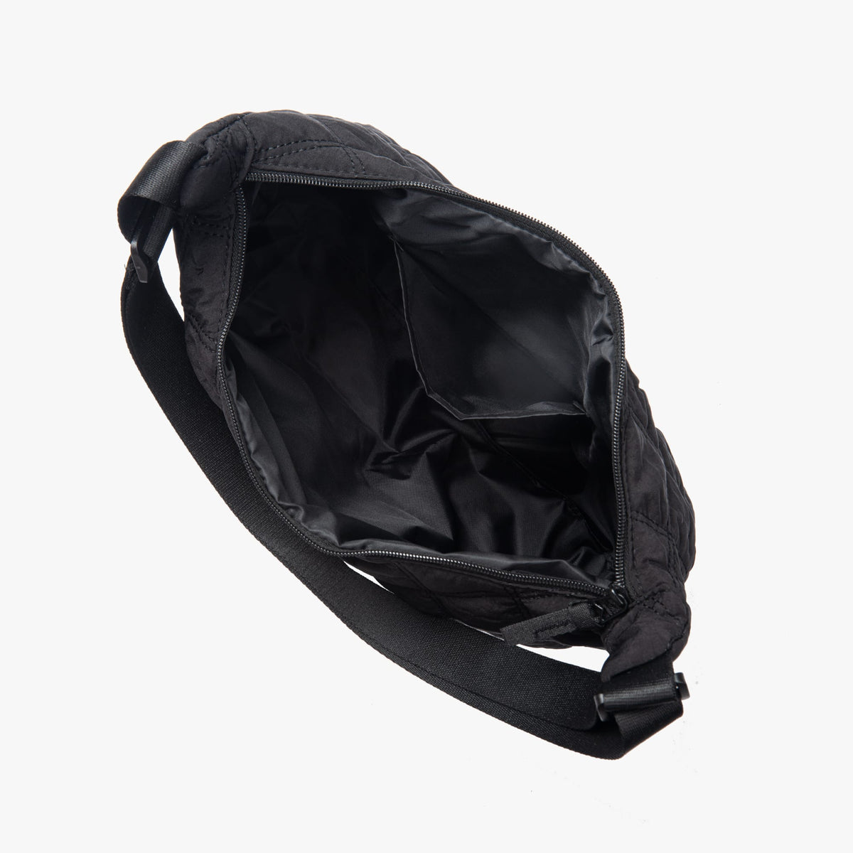 Damen-Rucksack, gepolstert, Nylon und Baumwolle mit Rautenmuster-3