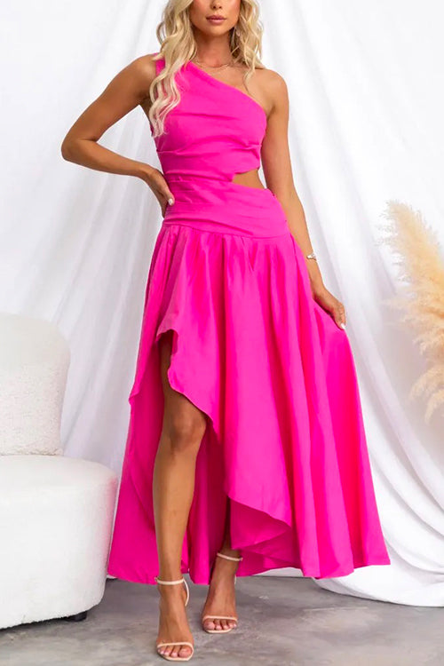 Damen-Maxikleid, ausgeschnittene Schulterpartie, aus Baumwolle und Polyester, -, langes Kleid, für Sommer-2