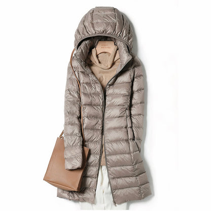 Damen Winterjacke Leichtgewicht-Design Atmungsaktiv Chic Synthetikfaser 11
