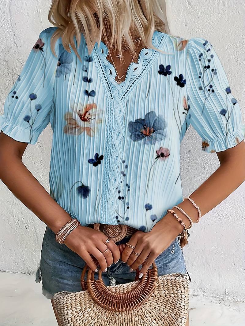 Damenbluse modernes vielseitiges Polyester 10