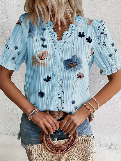 Damenbluse modernes vielseitiges Polyester 10