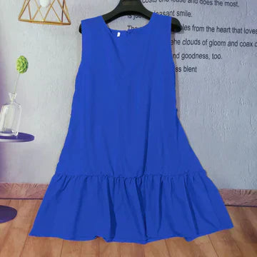 Damen-Minikleid, leichtes Polyester, eleganter Stil-1
