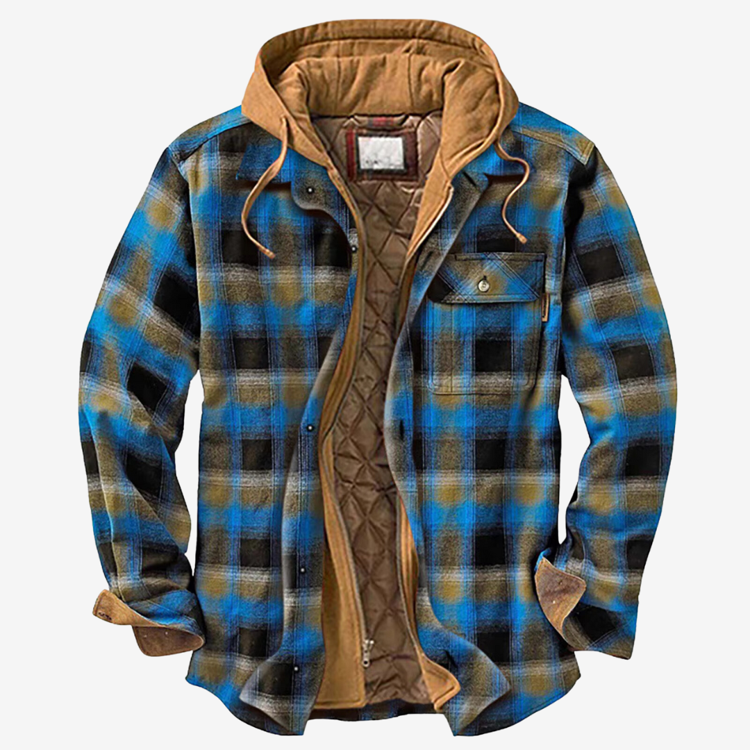 Variant image for Herren-Flanelljacke, moderne Passform, weicher Flanell-41