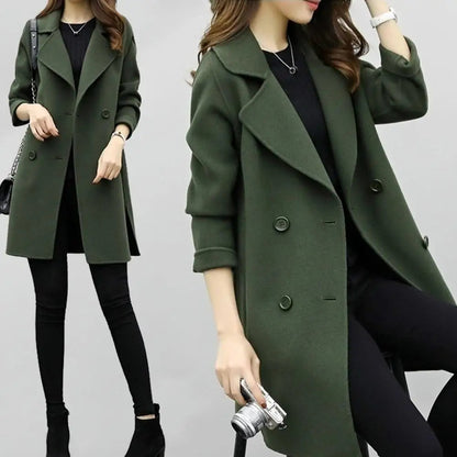 Damen-Jacke, langärmelig, modern, hochwertiger Stoff-1