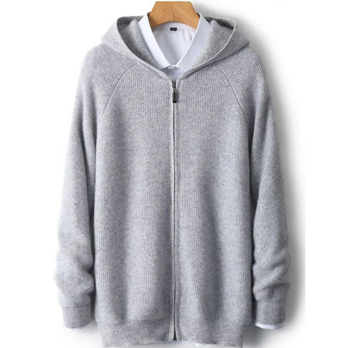 Herren-Winterjacke, mit Kapuze, bequeme Passform, aus robustem Material, Material-1