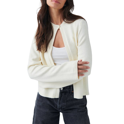Variant image for Damen-Strickpullover, Slim Fit, weicher Materialmix-5