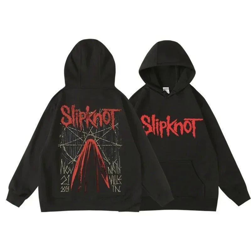 Unisex Hoodie mit Winkel-Design aus Polyester, komfortable Passform-2