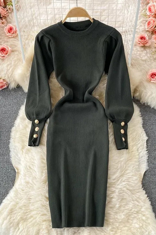 Variant image for Damen-Strickpullover, mit Puffärmel aus weicher Qualität-3