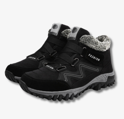 Gefütterte Damen-Winterstiefel, mit Fleecefutter, elegantes Design, für kalte Wintertage-1