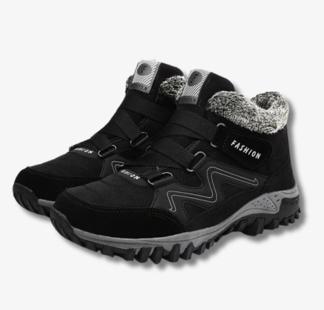 Gefütterte Damen-Winterstiefel, mit Fleecefutter, elegantes Design, für kalte Wintertage-1