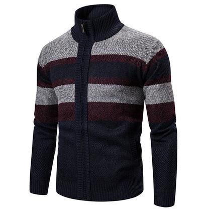 Slimfit Winterweste für Herren mit hochwertigem Strickdesign – Trendig und wärmend, in mehreren Farben und Größen 7