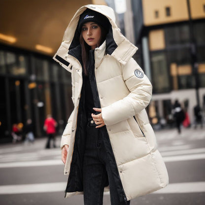 Damenjacke Kapuzenjacke Trendiges Design Polyester und Baumwolle 4