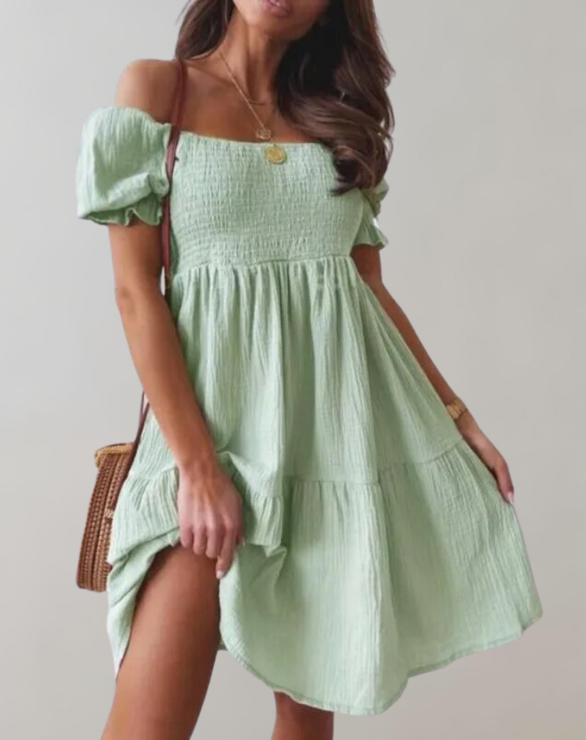 Variant image for Damen-Strandkleid, Cut-out, Polyester, trendiges Design-7
