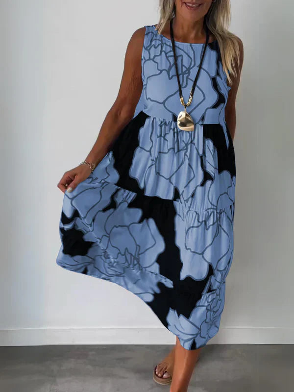 Variant image for Damen-Off-Shoulder-Kleid, bedrucktes Spandex, Polyester-25