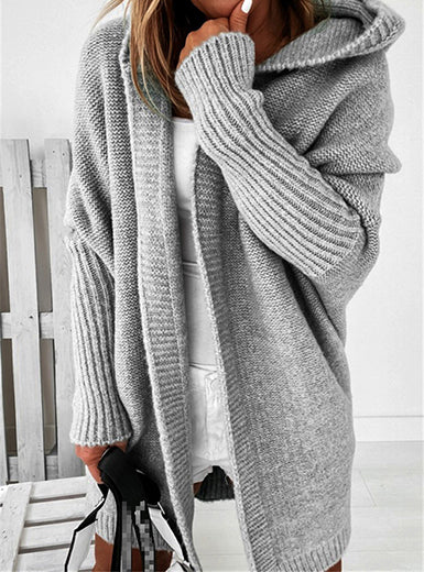 Damen-Cardigan, weiches Acryl, elegantes Design-1