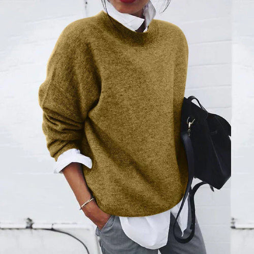 Damenpullover Modern Kaschmir Weich und Warm-1