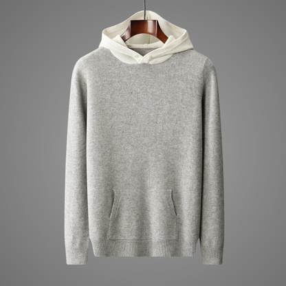Variant image for Herren-Hoodie, lange Kapuze, weiche Baumwolle-1