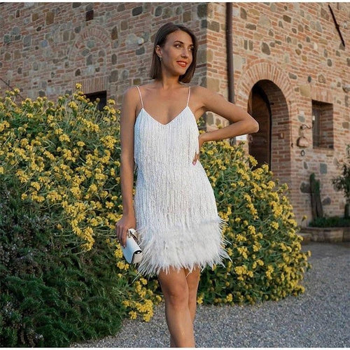 Damen-Paillettenkleid, wellig, Angora, Seide, Spitze-1