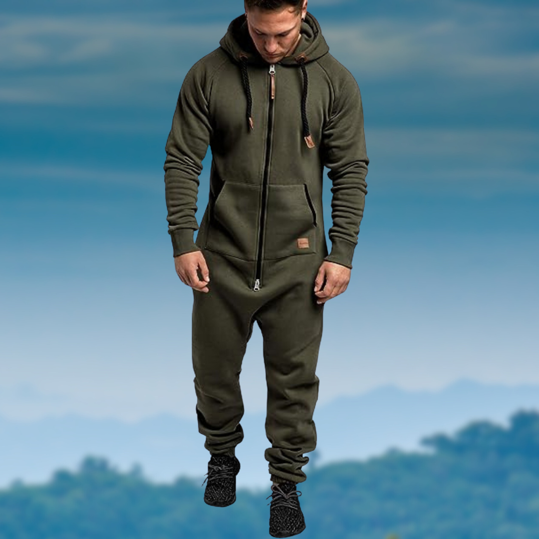 Herren-Winterensemble, winddicht, isoliertes Design-5
