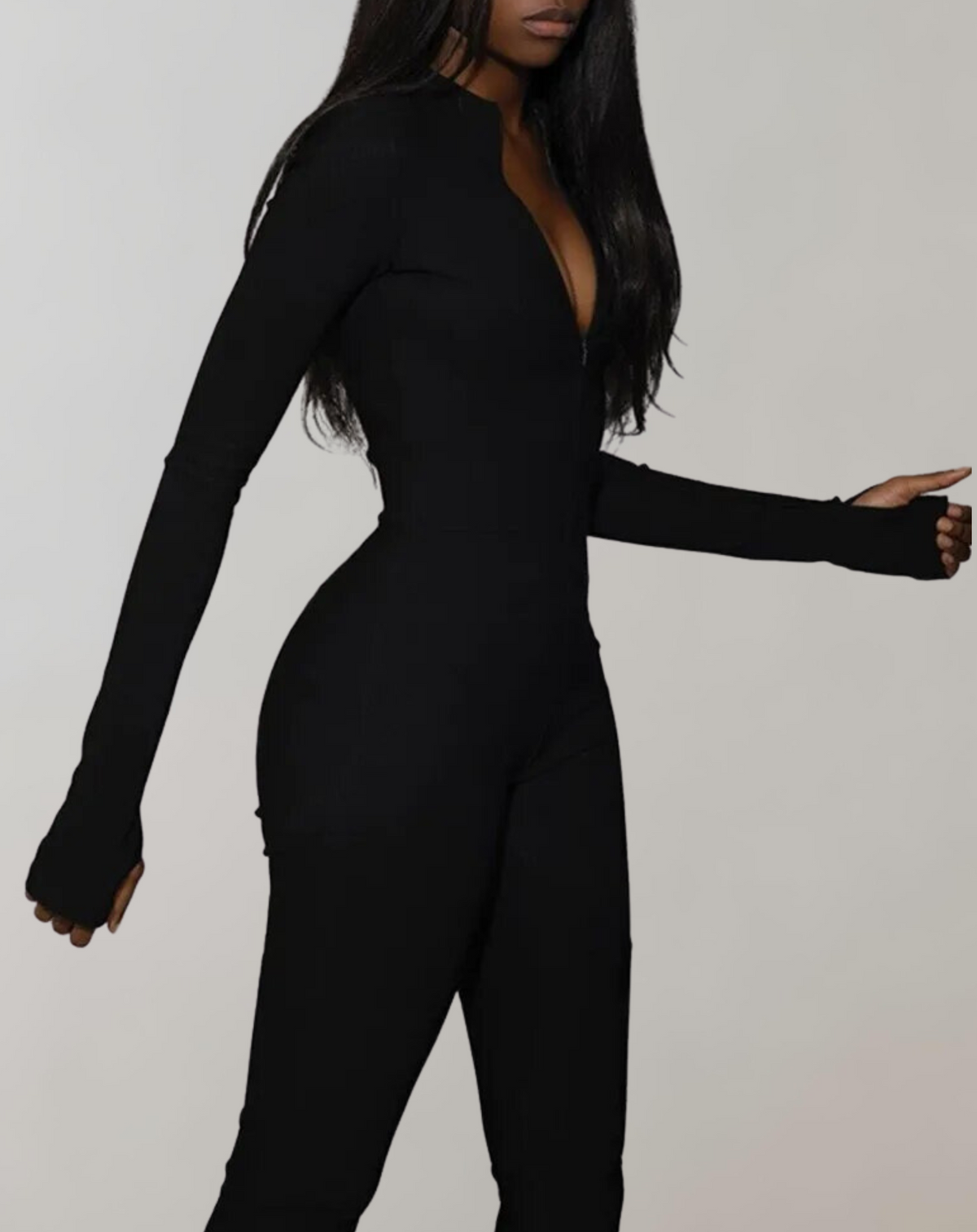 Damen-Jumpsuit Bodycon Dehnbares Material Trendy Design 1
