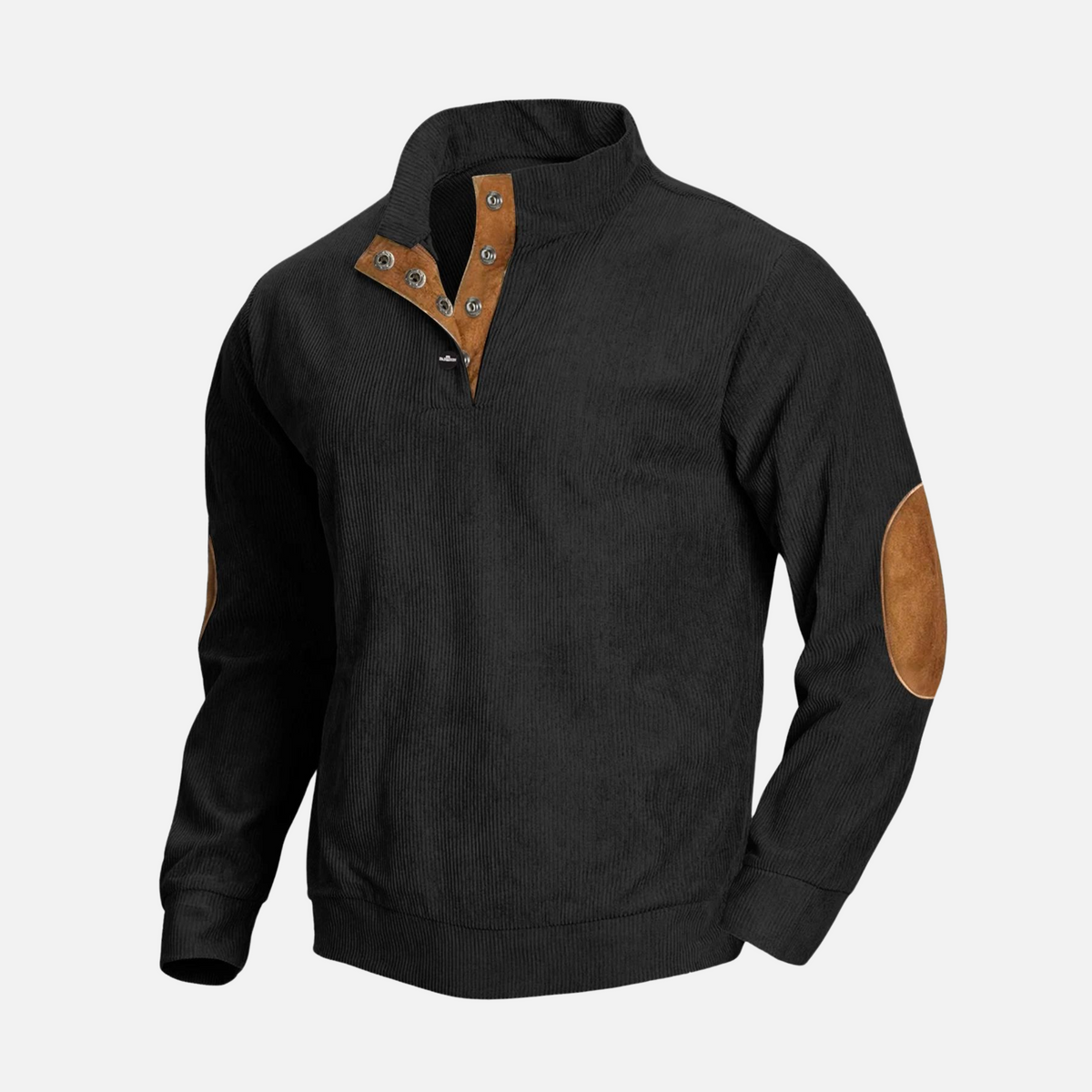 Damen-Pullover, Cord, lange Ärmel weich und bequem 1