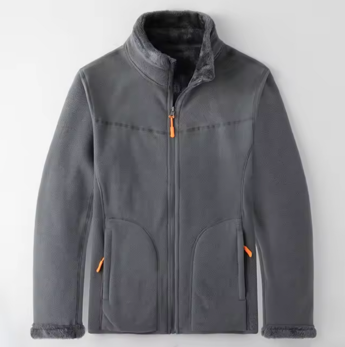 Variant image for Damen-Fleecejacke, beidseitig, lässiger Schnitt, hochwertig, Fleece-1