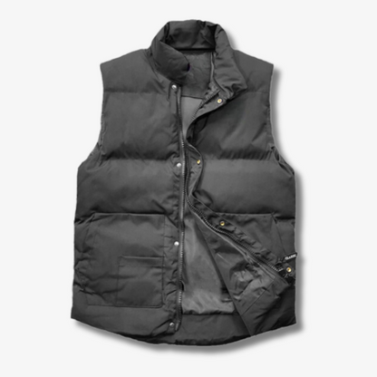 Herren-Jacke, ärmellos, modernes Design, Polyester, Isolierung-4