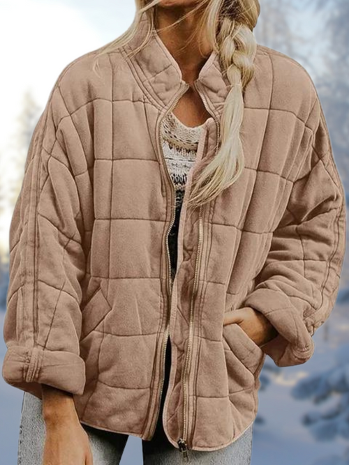 Taillierte Damenjacke im eleganten Design aus 100% Polyester-1