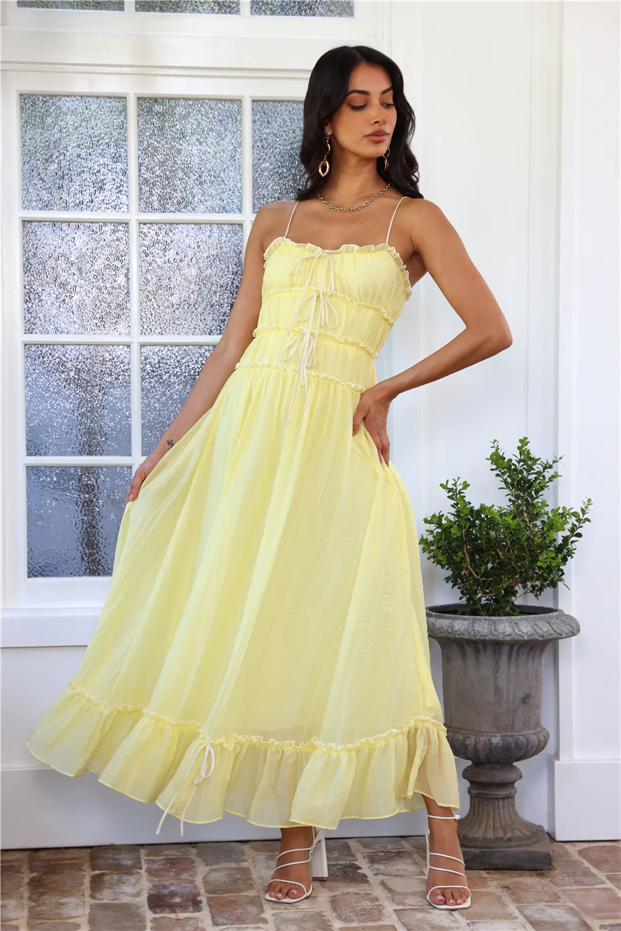 Damen-Maxikleid, fließendes Polyester, für eleganter Stil-2
