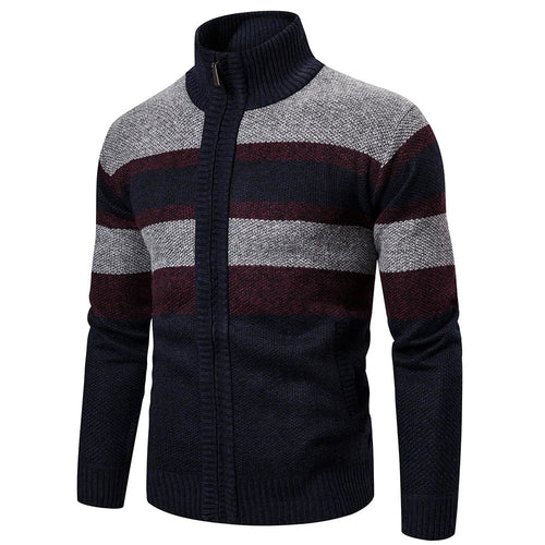 Slimfit Winterweste für Herren mit hochwertigem Strickdesign – Trendig und wärmend, in mehreren Farben und Größen 1