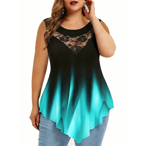 Plus-Size-Kleid für Damen, elegantes Design aus Polyester, für Fest und Alltag-1