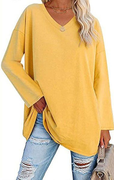 Variant image for Damen-Strickpullover, lässiger weicher Stoff-61