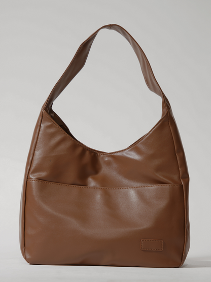 Damen-Rucksack, runde Form, Kunstleder mit Reißverschluss 9