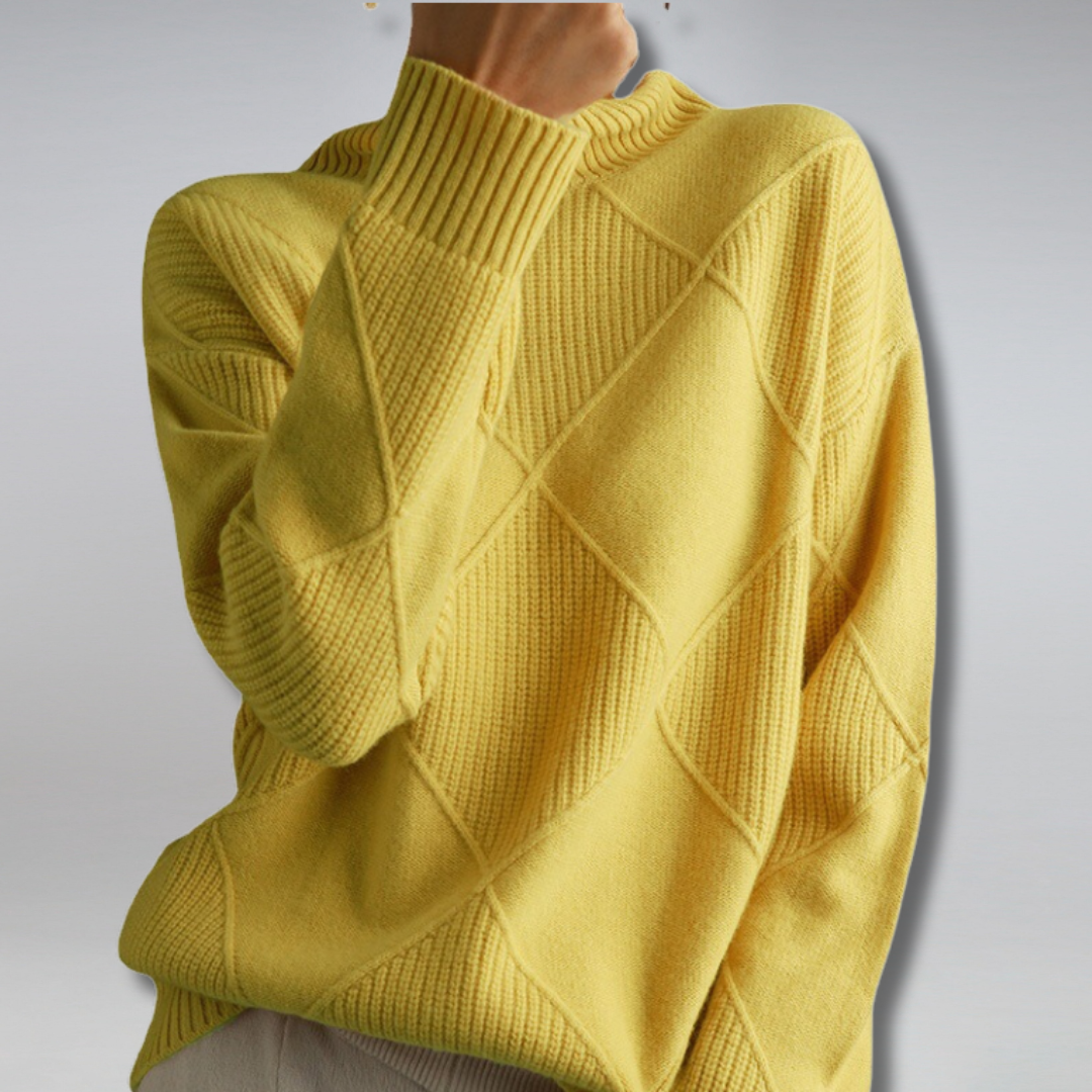 Damen-Strickpullover, Rollkragen, weiche Baumwolle 8