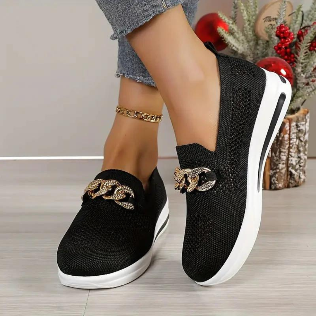 Damen-Sneaker, Slip-On, atmungsaktives Netzmaterial 7