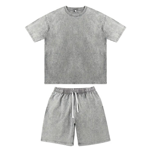 Damen-Set, zweiteilig, Vintage, leichte Baumwolle-1