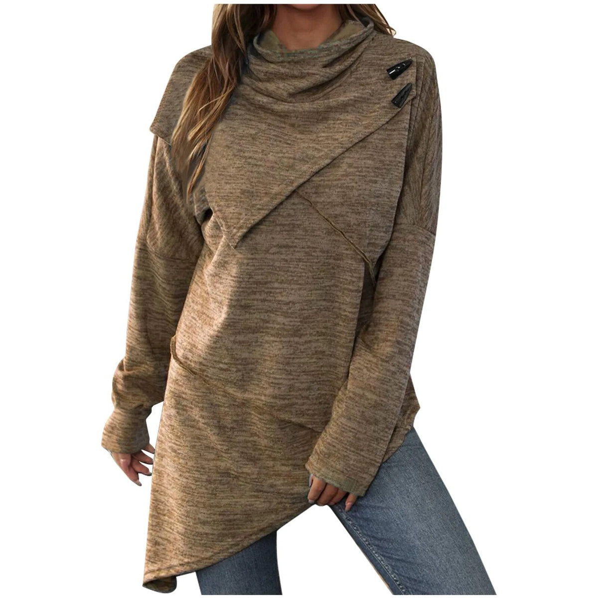 Herren-Pullover, kuschelig, Strickacryl für, Rundhalsausschnitt 3