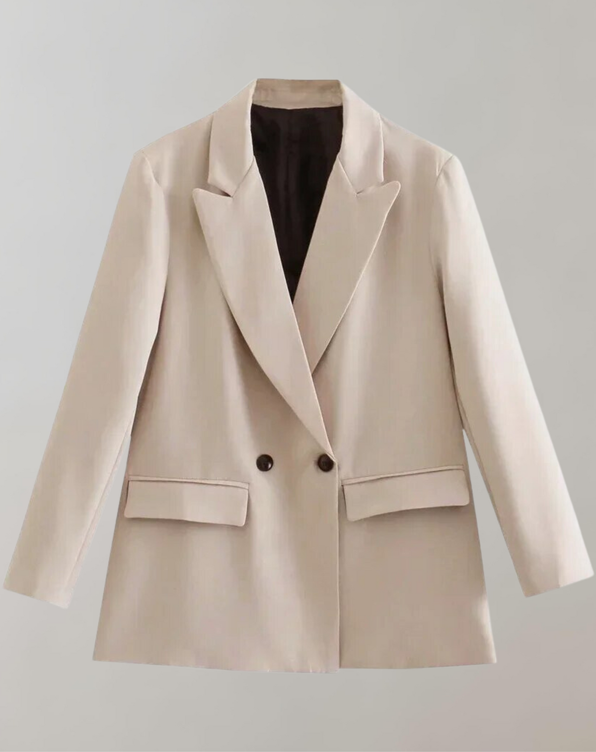 Variant image for Damen-Blazer, zweireihige Stoffmischung-8