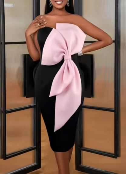 Damen-Kleid, elegant, leicht, Material, zeitloses Design-1