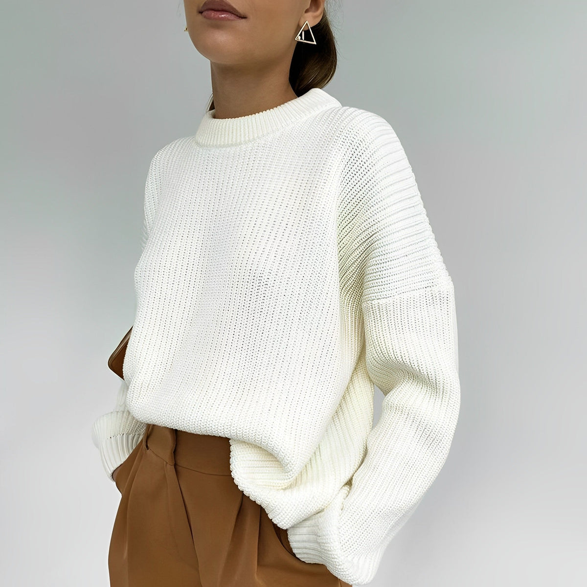 Variant image for Herren-Pullover, locker, Strickacryl für, klassisches Design-25