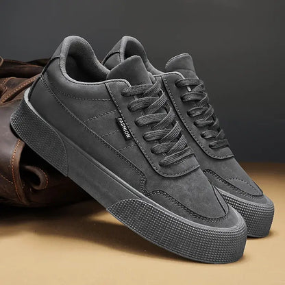 Herrenschuhe, flach, trendiges Design, synthetisches Leder-1