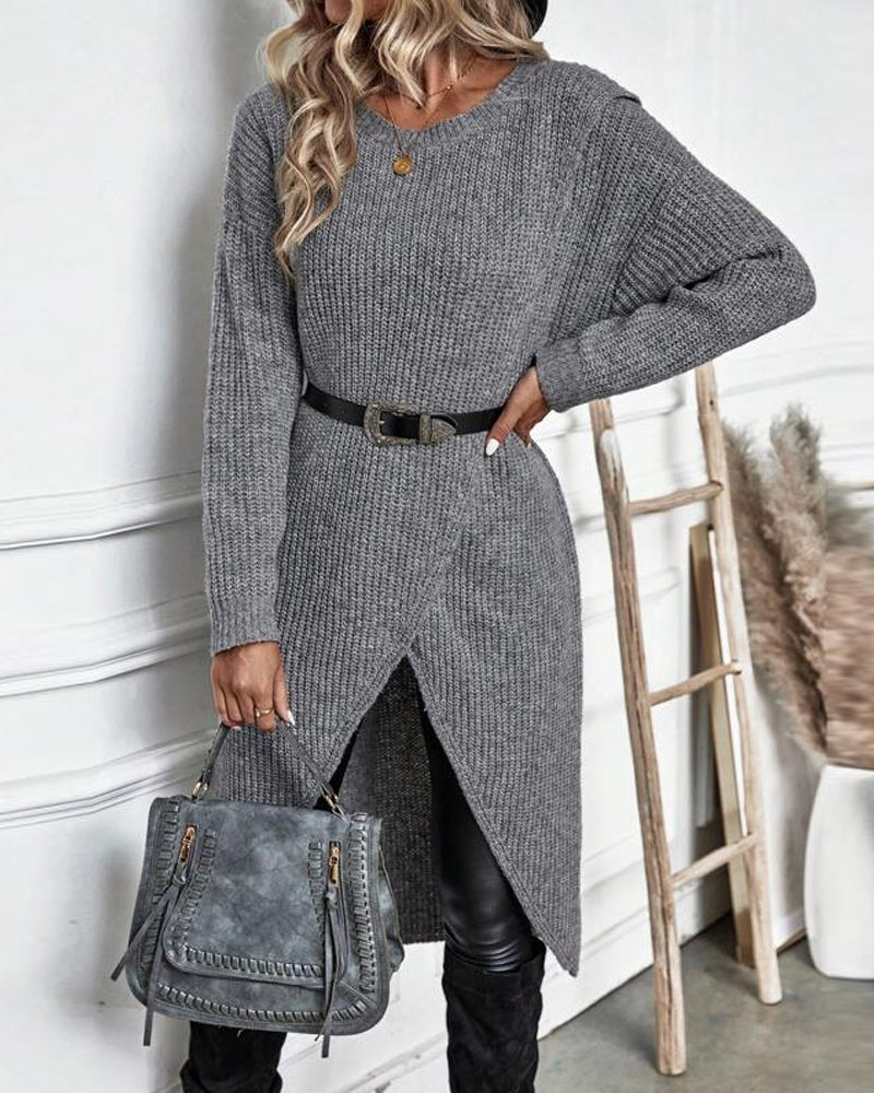 Damen-Strickpullover, moderner Stil, weicher Komfort 4
