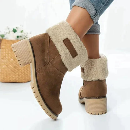 Variant image for Damen Stiefeletten Chic Synthetikleder Fleecefutter-19