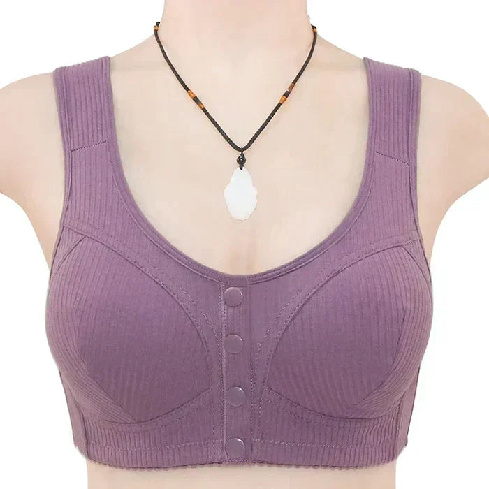 Bügelloser BH für Frauen mit nahtlosem Design und optimalem Komfort – hochwertige Materialmischung, verstellbare Träger 2