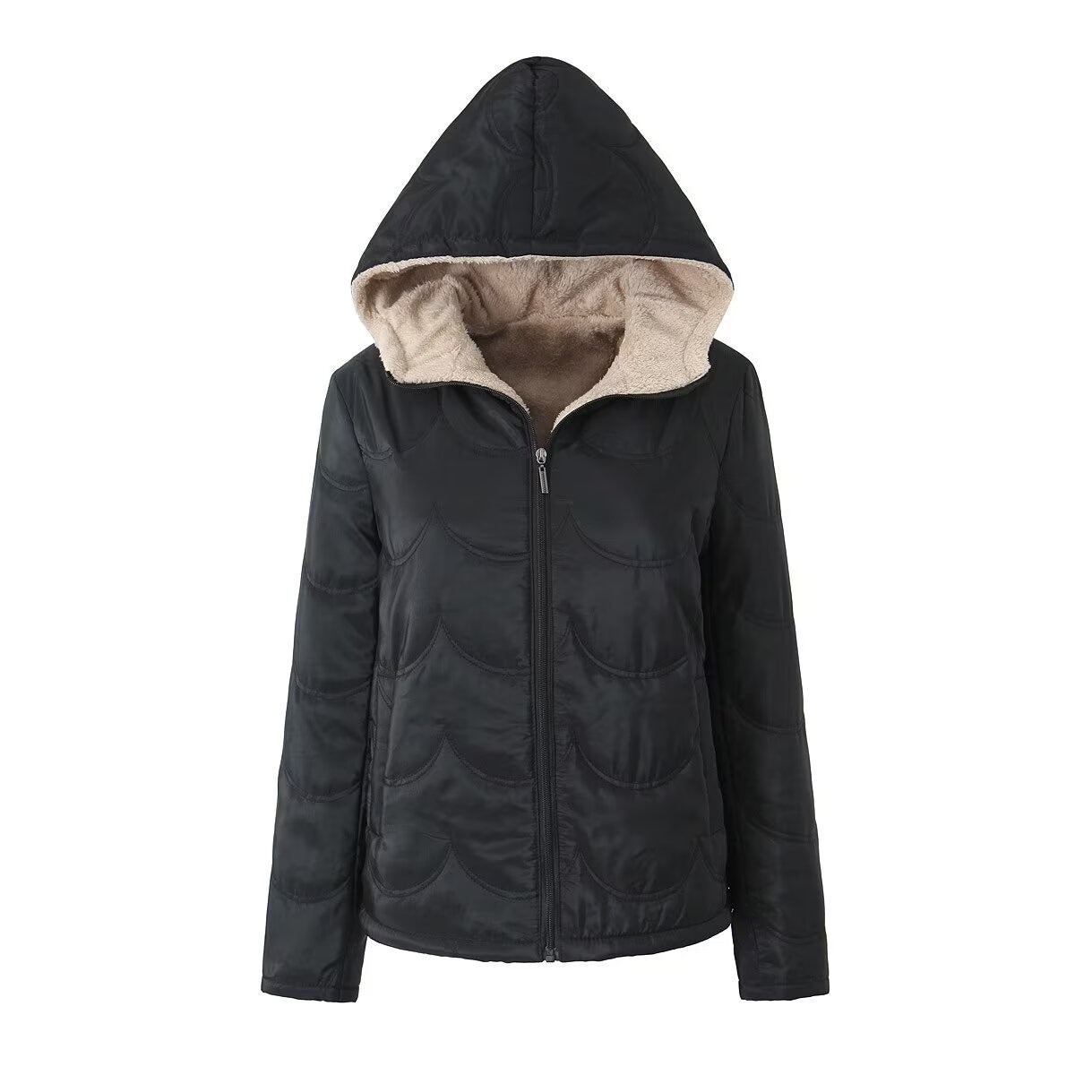 Damen-Jacke, trendige Baumwolle, elegant, komfortabel-5