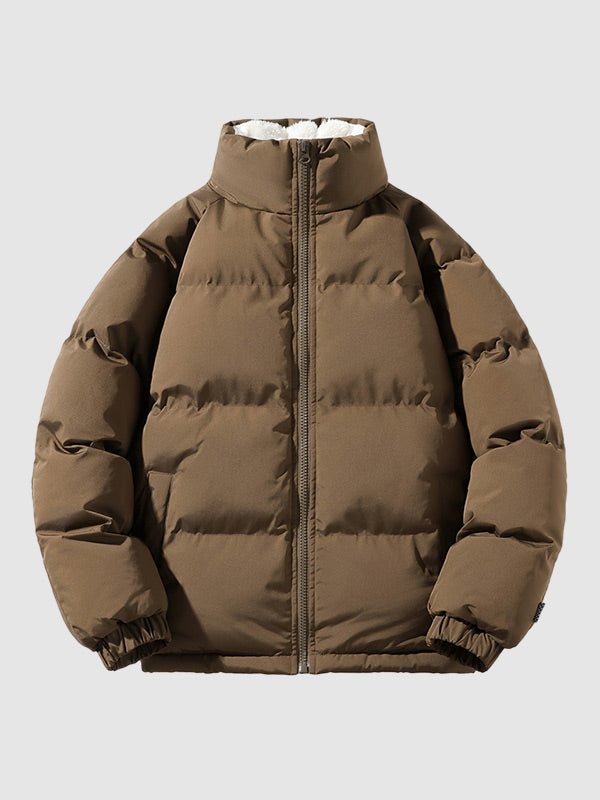 Damenjacke Wasserdicht Pufferjacke Isolierter Stoff-1