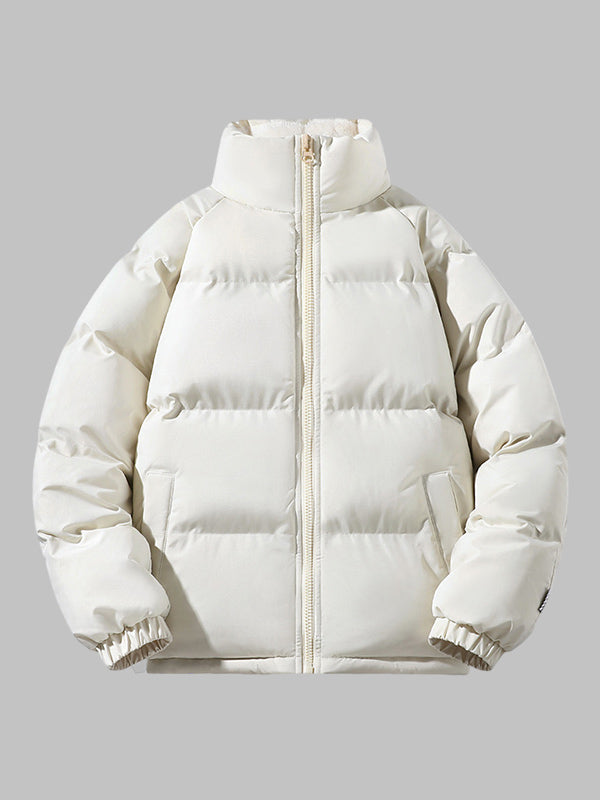 Damenjacke Wasserdicht Pufferjacke Isolierter Stoff-5