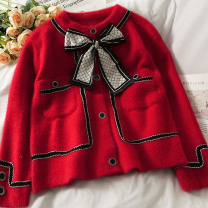 Variantenbild für Damen-Cardigan, klassischer Stil, 100% Acryl-1